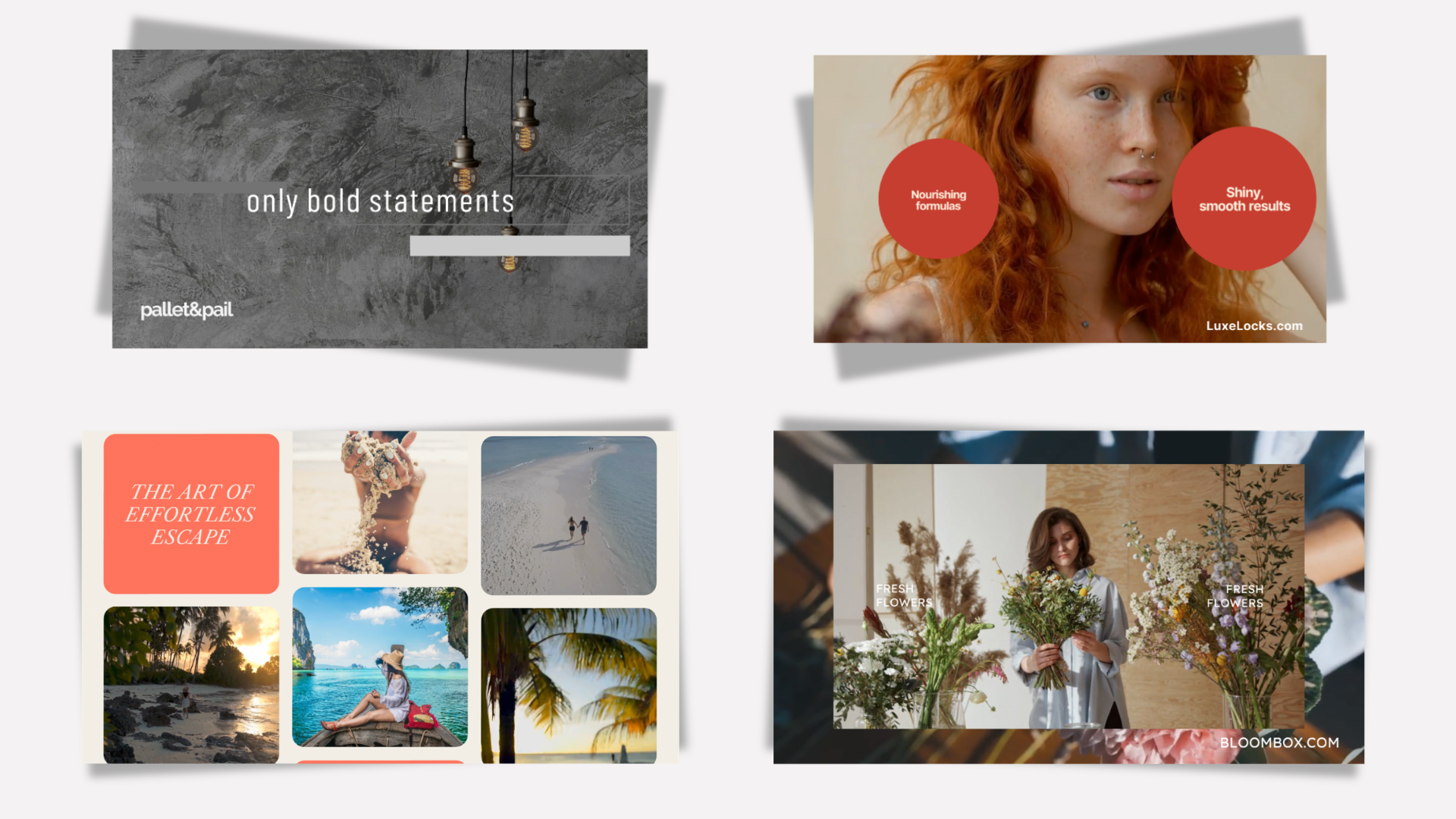 Waymark video series and AI demo reels